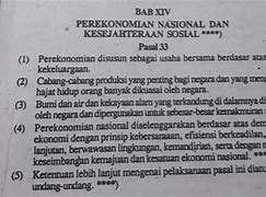 Pasal 33 Ayat 3 Sila Ke Berapa