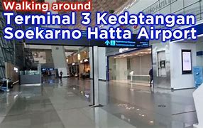 Restoran Di Terminal 3 Kedatangan Internasional